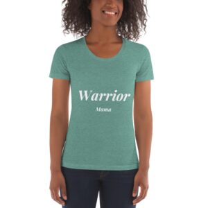 Warrior Mama Crew Neck T-shirt