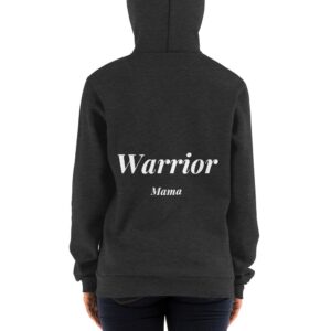 Warrior Mama Premium Zip Up Hoodie (American Apparel)